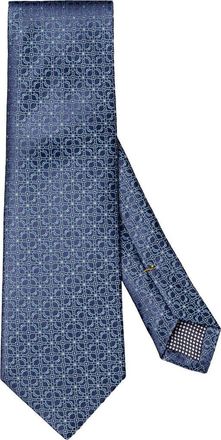 Eton Jacquard Silk Tie in Navy at Nordstrom