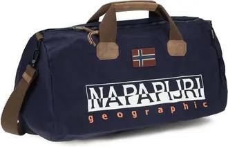 Napapijri Canvas Duffle Bag - Blue