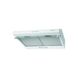 Brandt cappuccio visiera 60cm 321m3/h bianco - bhc9602w