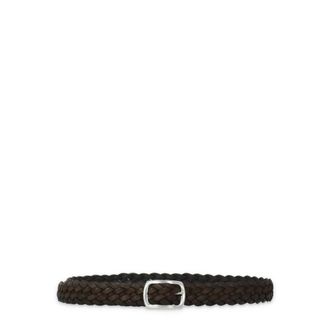 Orciani Reversible Hunting Double Riem - Heren - Accessoires - Bruin - Maat: 100 CM Leer