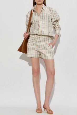 Victoria Beckham Plaid Pattern Shirt, Womens, Multicolour