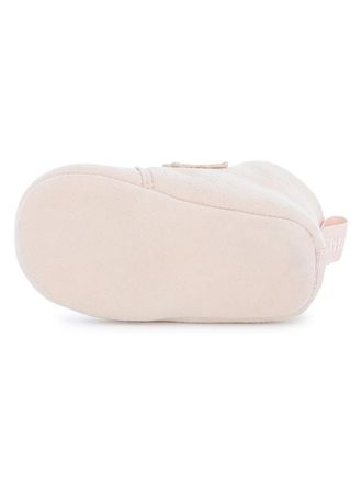 Chlo&eacute; Leather Flat - Beige