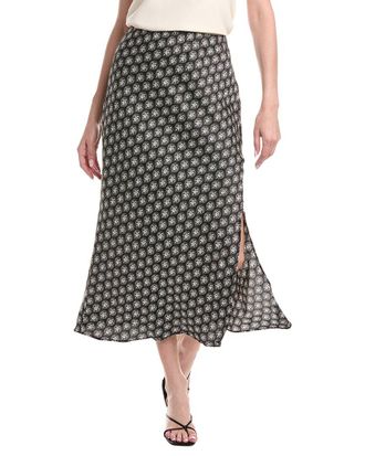 T Tahari Bias Midi Skirt