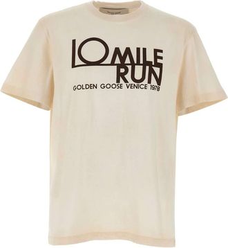 Golden Goose Hombre, Camisetas, Beige, Talla: XL
