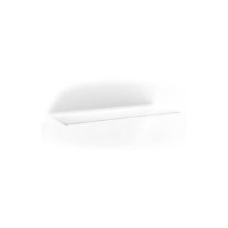 Bolis Italia 5 X Mensola Vitra 6 Mm Bianco 12x45 Cm