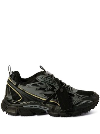Off-white Black Lace-up Sneakers
