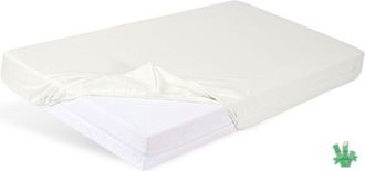 OEM S&aacute;bana Bamb&uacute; Con El&aacute;stico 190x210, 200x220, Ecru02, Matex