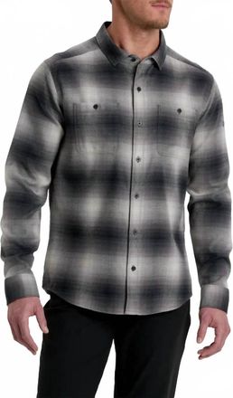K&uuml;hl Mens Law Flannel Top In Iron Moutain