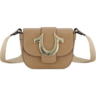 True Religion Mini Flap Crossbody Bag in Tan at Nordstrom Rack