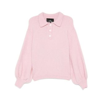 Mr. Mittens Round-neck Knitwear, female, Pink, Size: XS Sweater