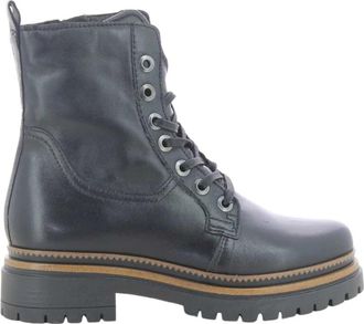 Mjus Damesschoenen Zwart T60216 - Dames - Veterlaarzen - Zwart - 41 EU - Schoenen