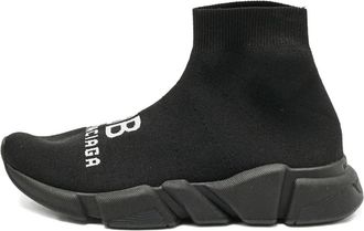 Balenciaga Sneakers a calzino con logo jacquard - Nero