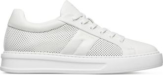 Fabi Lew Sneakers - Heren - Sneakers - Wit - 42 1/2 EU - Leer - Schoenen