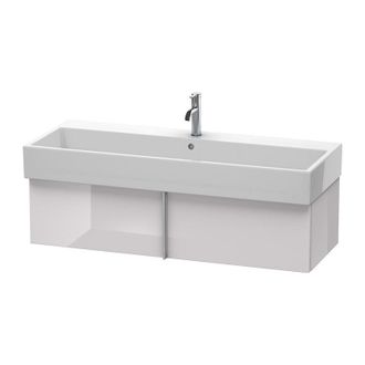 Duravit Mueble De Pared Duravit Vero Air 118,4 X 43,1 Cm, 1 Extra&iacute;ble, Para Vero Air 235012, Color (frente/cuerpo): Laca Blanca Lila Alto Brillo - Va612902727