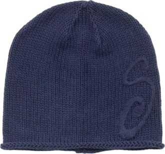 St&uuml;ssy S Knit Skullcap Navy 1321260-NAVY