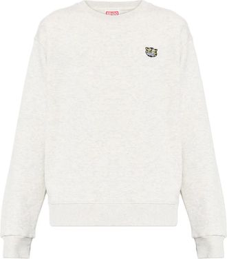 Kenzo Felpa con applicazione - Grigio