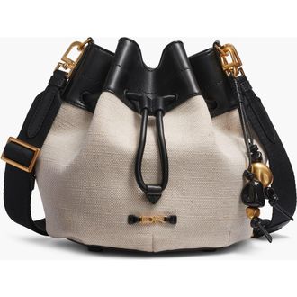 DKNY Weekend Bucket in Natrl/black at Nordstrom