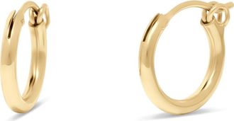 Brook & York Nellie Hoop Earrings in Gold - 13Mm at Nordstrom