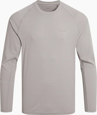 Craghoppers Mens Craghoppers Mens SolarShield+ Nosilife Long-Sleeved T-Shirt - Grey - Size: 38