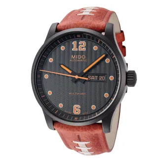 Mido Mens M0054303605080 Multifort 42mm Automatic Watch