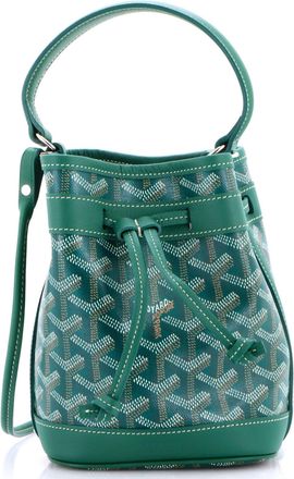 Goyard Petit Flot Bucket Bag Coated Canvas Mini