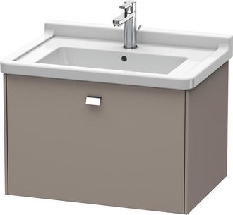 Duravit Duravit Brioso Neceser De Pared 67,0 X 46,9 Cm, 1 Extra&iacute;ble, Para Lavabo Starck 3 030470, Color (frente/cuerpo): Dise&ntilde;o Basalto Mate, Mango Cromado - 