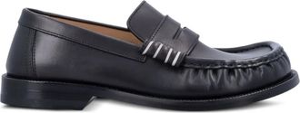 J.W.Anderson Leren loafers - Zwart