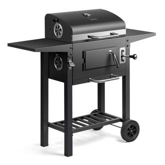 VonHaus Compact Charcoal BBQ in Dark Grey