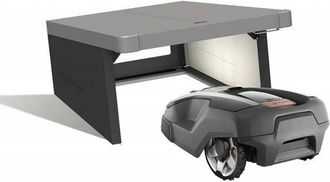 BIOHORT Garaje Para Robots Cortacesped Metalico Charly 2