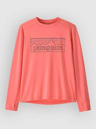 Patagonia Cap Sw Kids Longsleeve T-Shirt roze