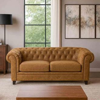 Wanderlust Deco Sof&aacute; chesterfield de 2 plazas 160 x 82 x 76h cm