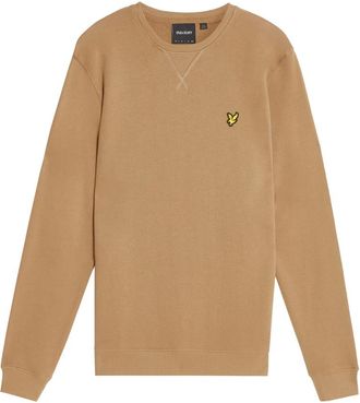 Lyle & Scott Hoodies & sweatvesten, Heren, Beige, L, Mid Layers Crew Neck Sweatshirt