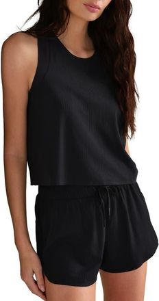Rhone Lightspeed Performance Tank in Pure Black at Nordstrom, Size Xx-Large