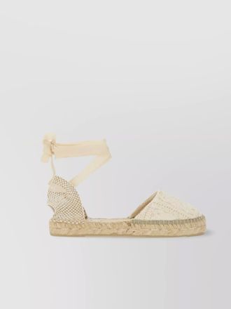 Maneb&igrave; crochet espadrilles