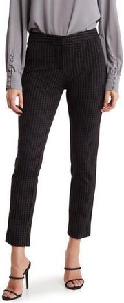 Amanda + Chelsea Amanda Slim Ankle Pants in Black White at Nordstrom Rack, Size 6