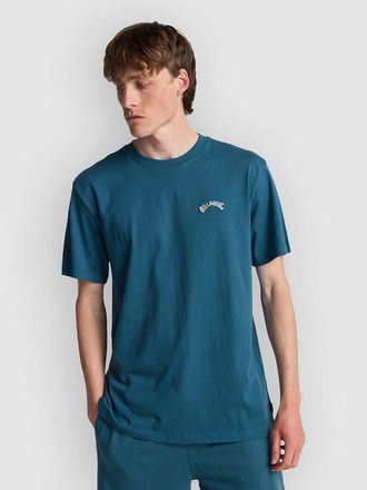 Billabong Arch Crew T-Shirt blu