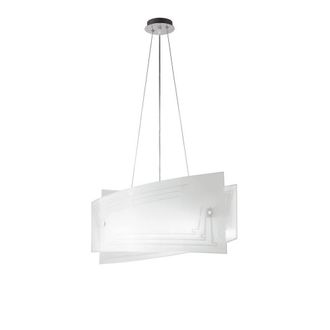 Netlighting CONCEPT 4 Light Pendant Ceiling Light White 60x20x30cm | Size: 60 x 20 x 30 cm