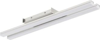 MDC Plafón kusi cromo mate led 2x16W
