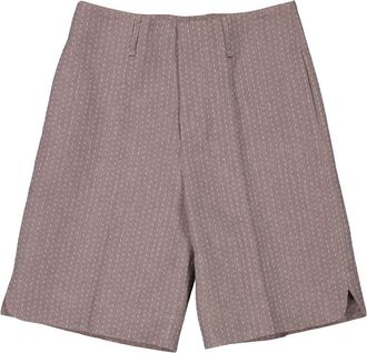 Fendi Mens Jacquard Shorts, Brand Size 50 (Waist Size 30)