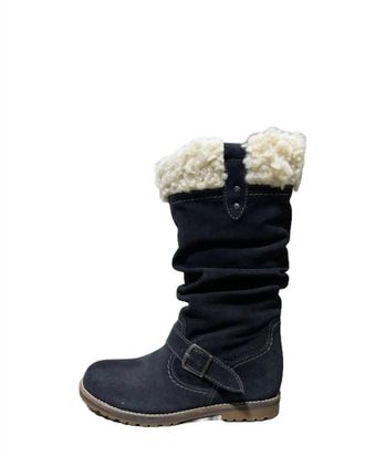 Eric Michael Womens Nashua Winter Boots In Black