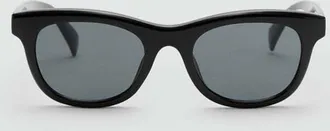 Mango Occhiali da sole montatura acetato nero - Donna - Taglia unica - MANGO