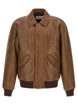 Saint Laurent Brown Shirt Collar Jackets