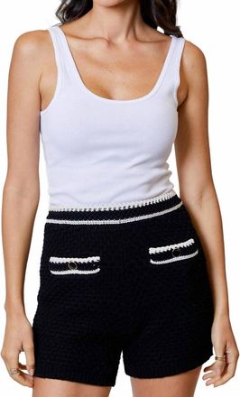 dh New York Renee Shorts In Black