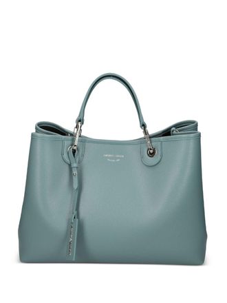 Emporio Armani Womens Medium Myea Shopper Bag With Deer Print