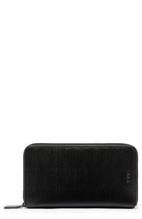Tumi Nassau Leather Travel Wallet in Black Embossed at Nordstrom