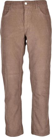Department Five Brown Corduroy Pants with Classic 5-Pocket Design