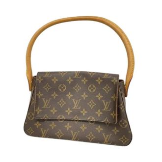 Louis Vuitton Pre-owned Handbags, female, Brown, Size: ONE SIZE Pre-owned Mini Looping Shoulder Bag