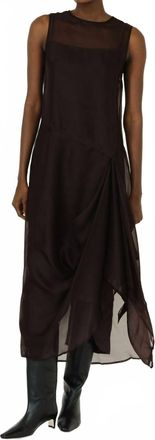 Staud Viola Maxi Dress In Earth