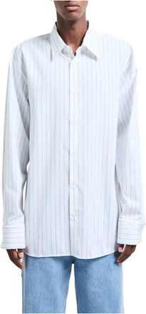 Dries Van Noten Croomd 2021 - Heren - Casual Overhemden - Blauw - L - Overhemden