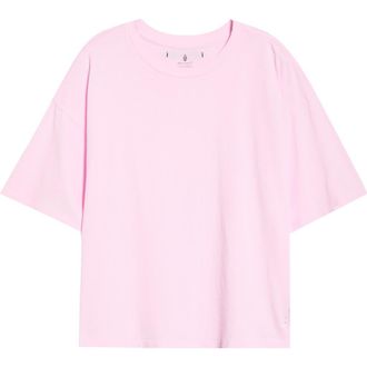 Free People FP Movement Tackle Cotton T-Shirt in Ultra Violet at Nordstrom, Size Large Regular